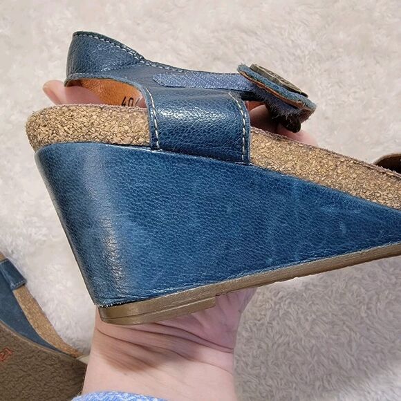 Taos Festival Wedge Comfort Sandals Colorblock‎ Size EU 38 US 7-7.5 Model 4048 - Picture 11 of 16